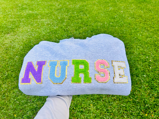 Nurse Chenille Sweatshirt