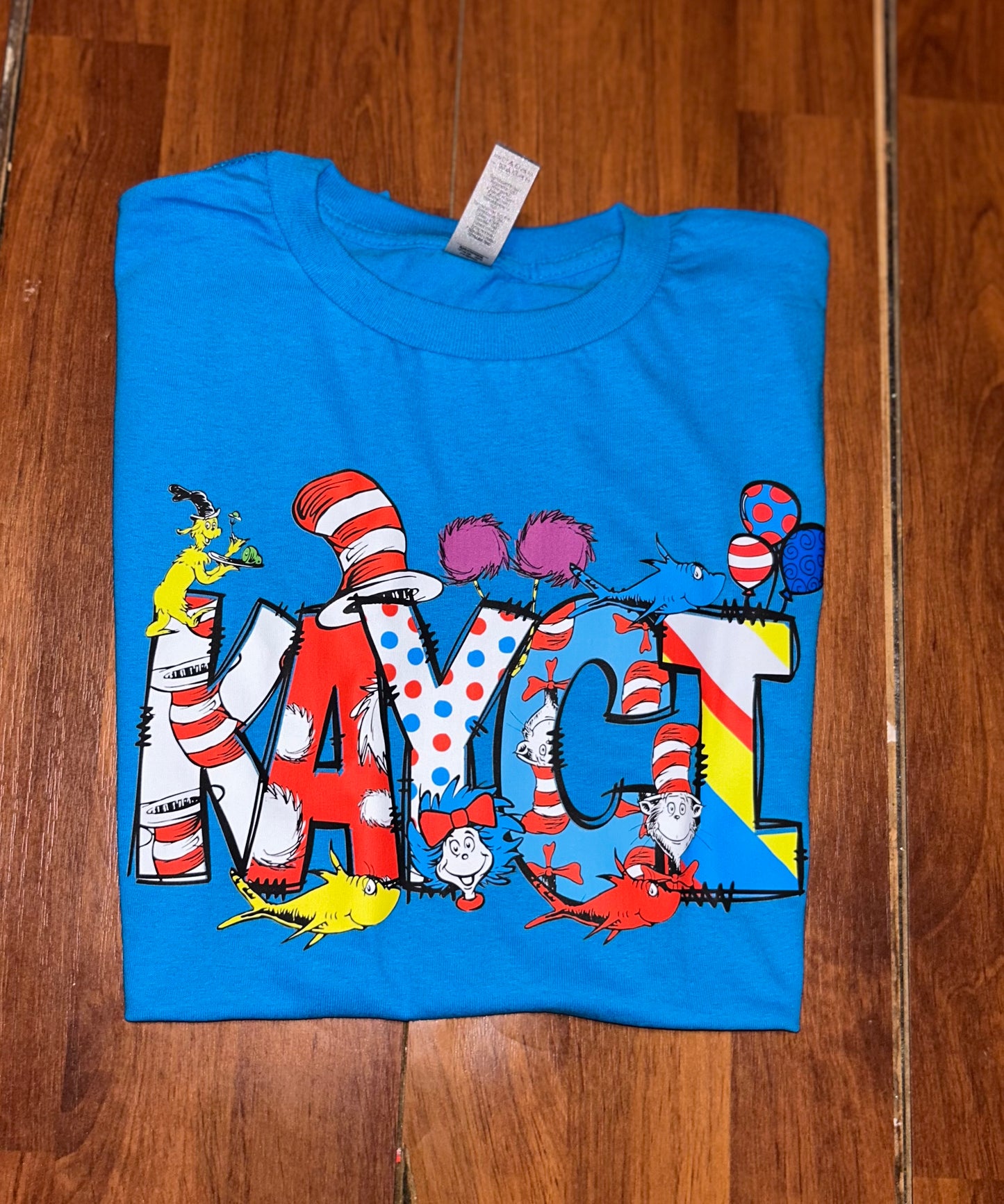 Personalized Dr Suess name