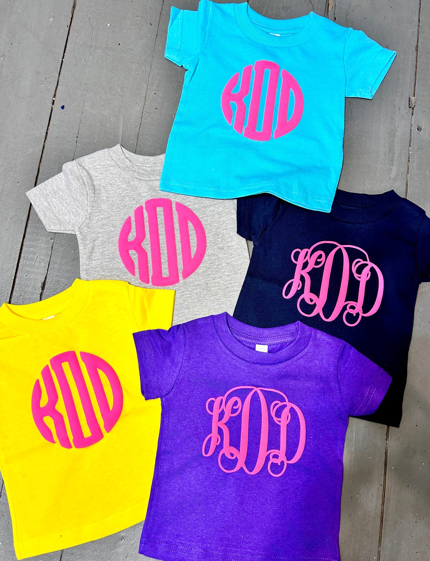 Baby/Toddler Monogram Box