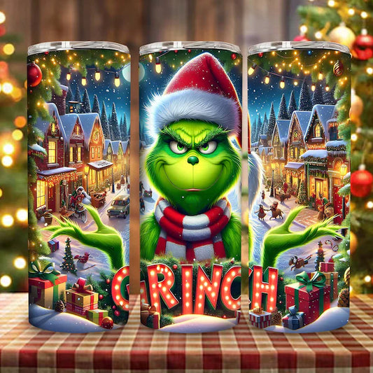 Grinch 20oz tumbler