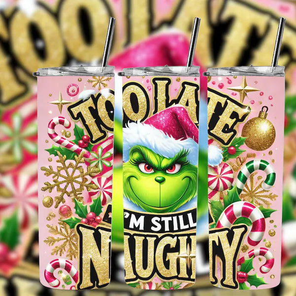 Grinch 20oz tumbler