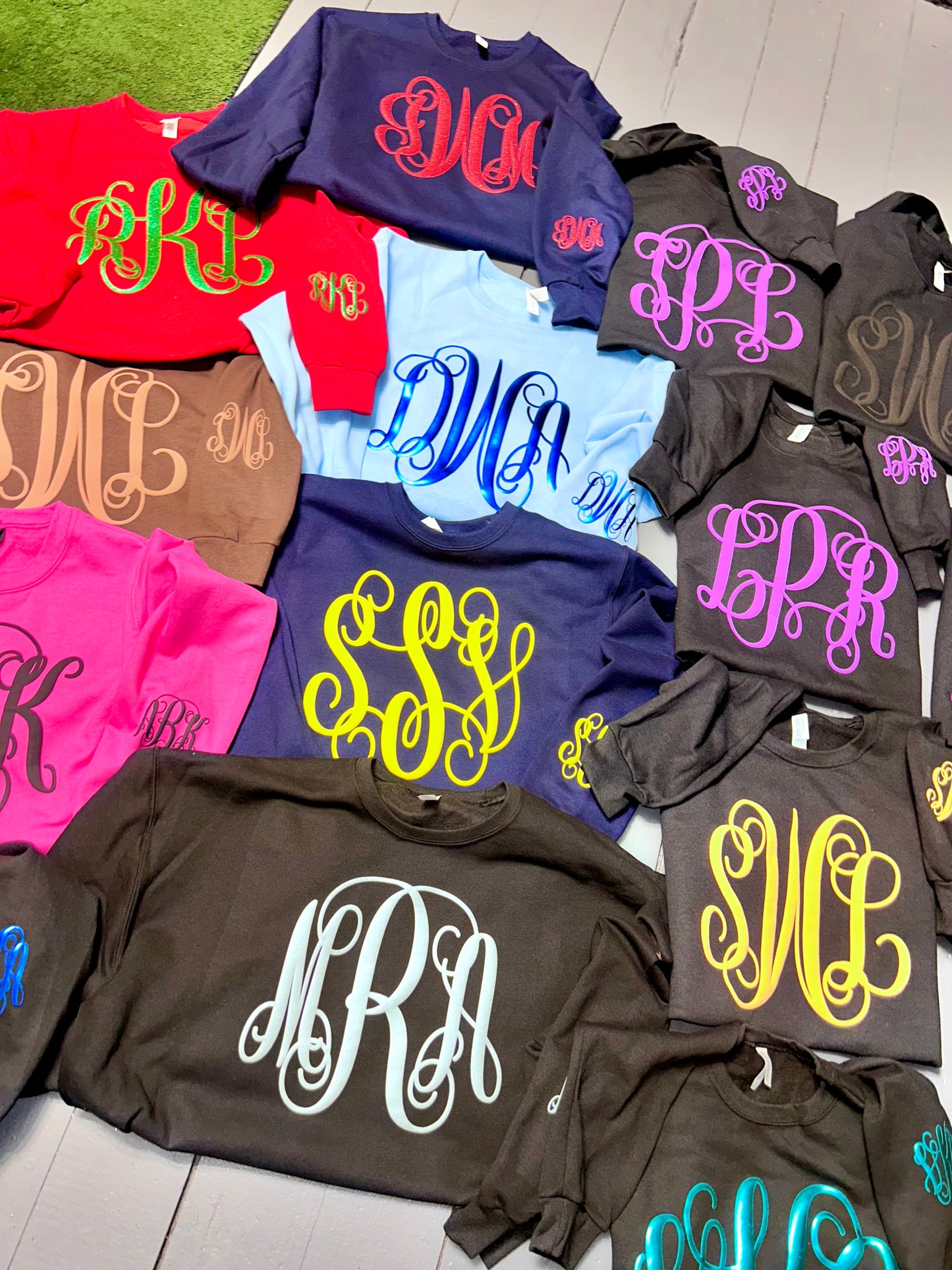 Puff Monogram Sweatshirt