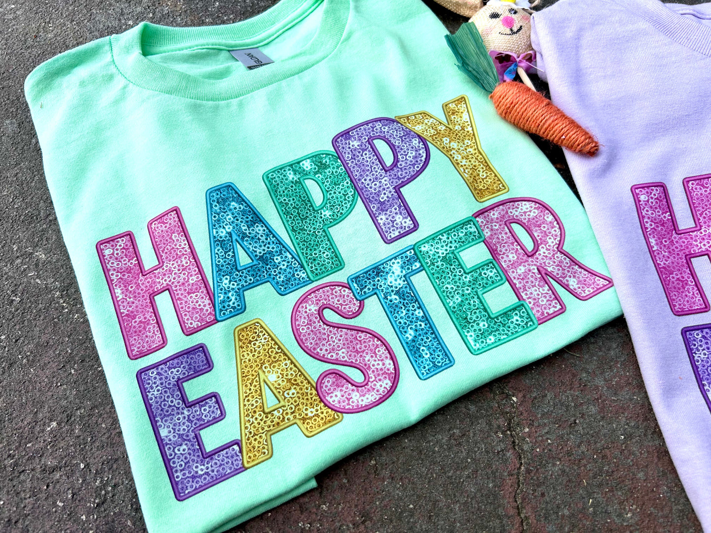 Happy Easter (Faux Chenille)